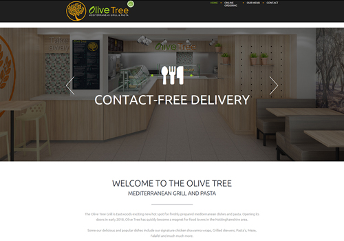 Olive Tree Grill Website